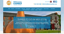 Desktop Screenshot of midletonchamber.com